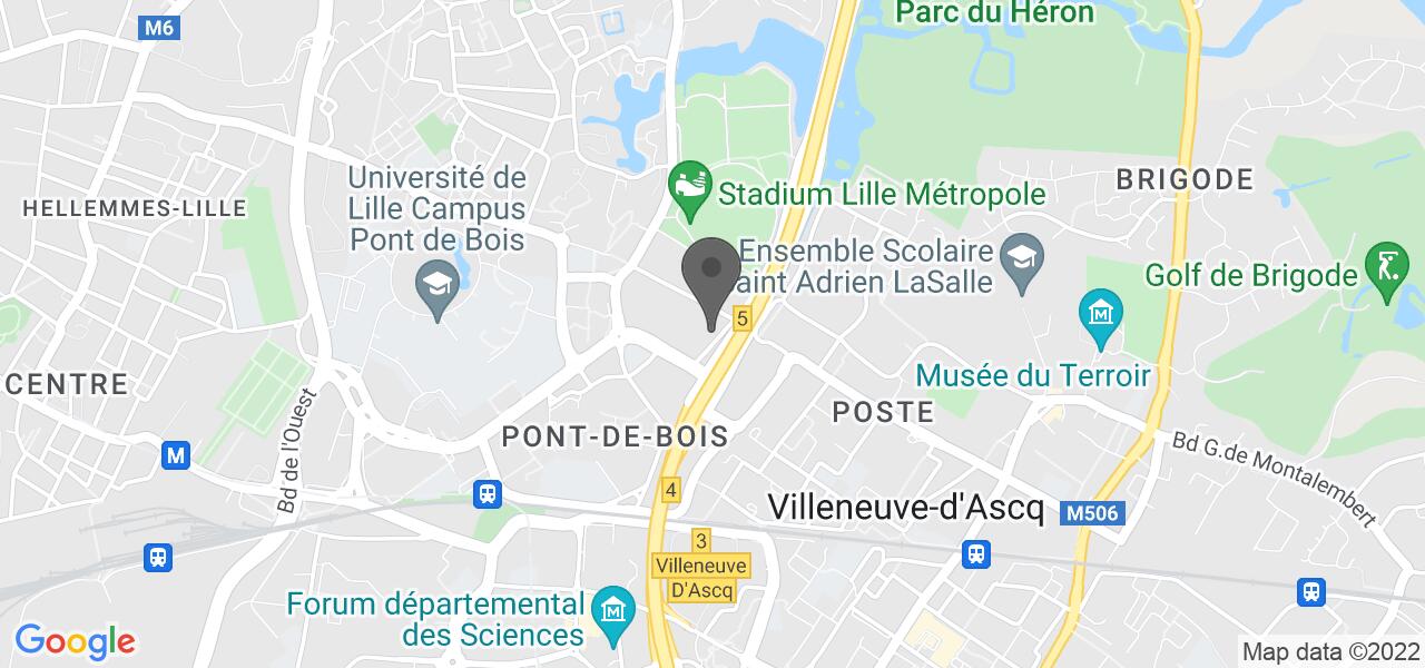 Plan d'accès — Bistrot du Chti