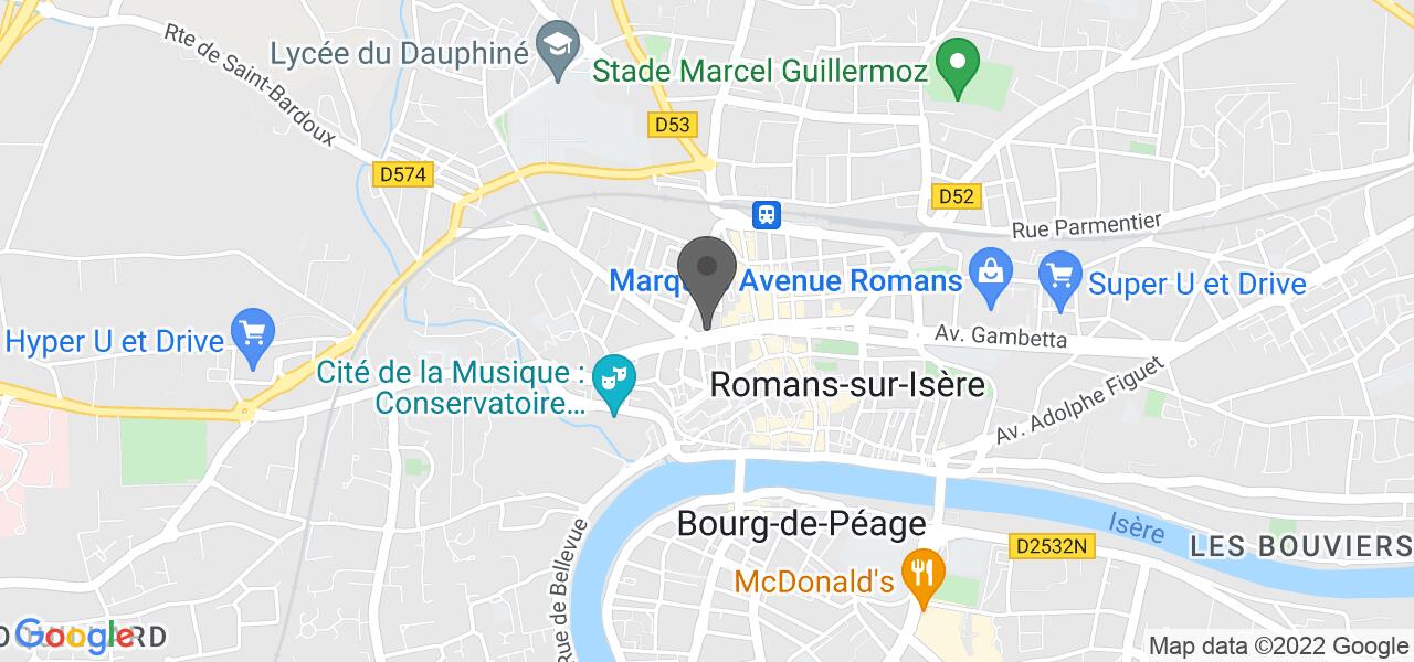 交通地图 — La Cigale