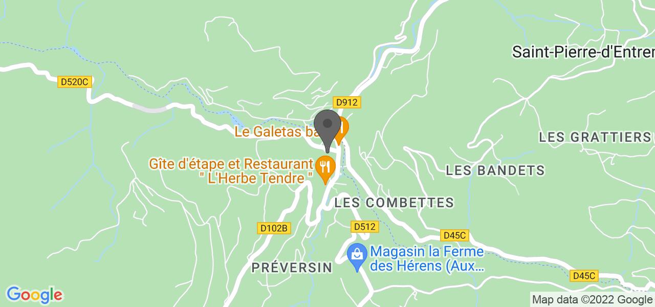 Access map — La Flambée