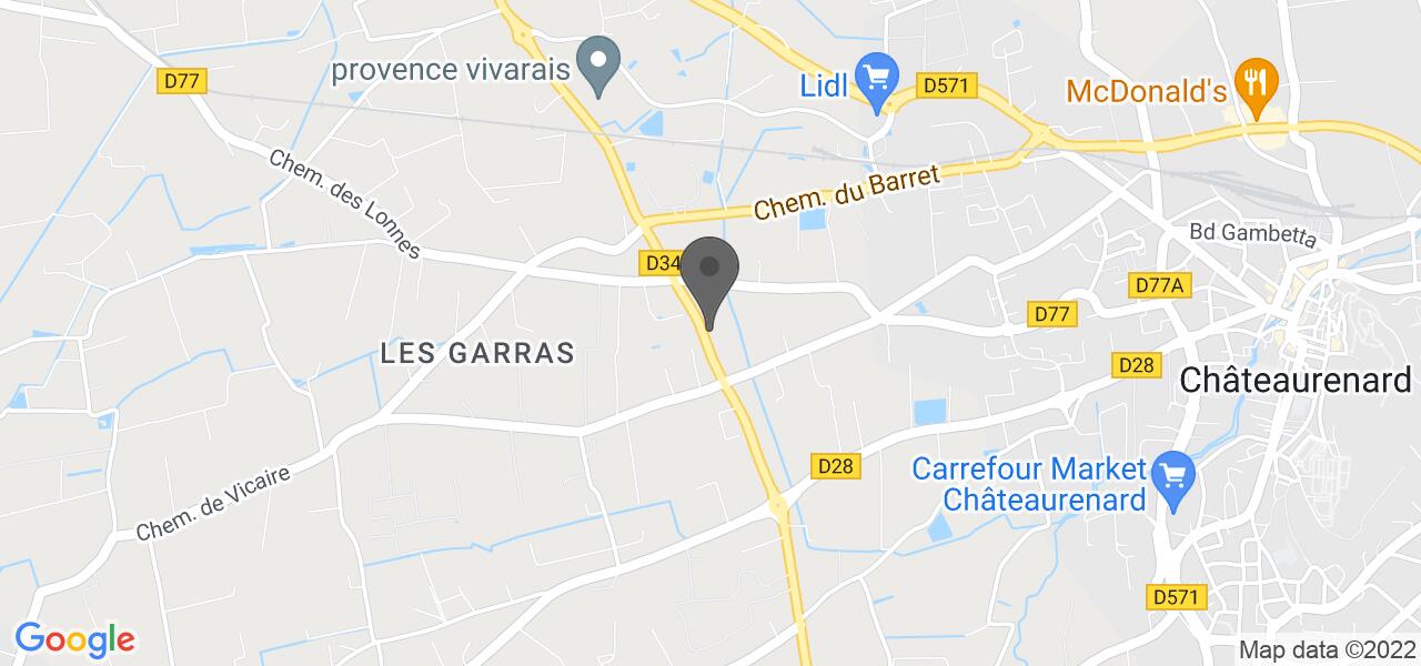 Mapa de acesso — Brasserie des Lonnes
