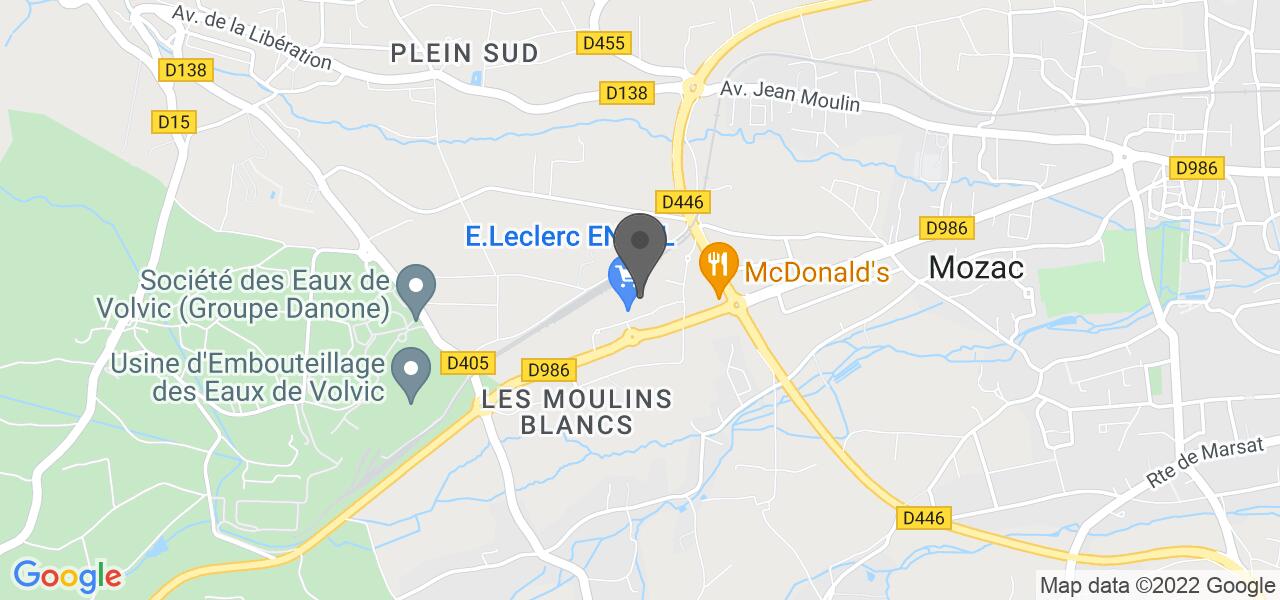 Plan d'accès — Brasserie l'Oasis