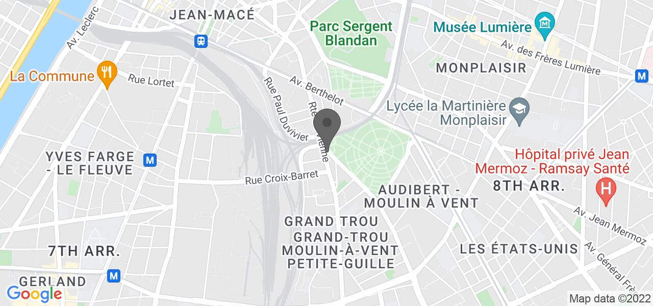Схема проезда — Aux Phils Des Saveurs