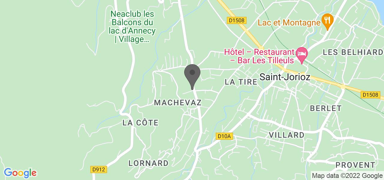 Mapa de acceso — Le Vieux Logis