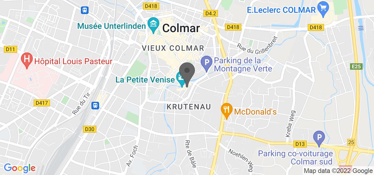 Plan d'accès — L'Épicurien
