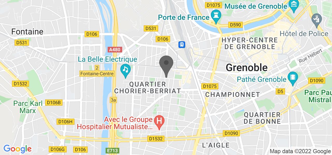 Plan d'accès — Le Saint Christophe