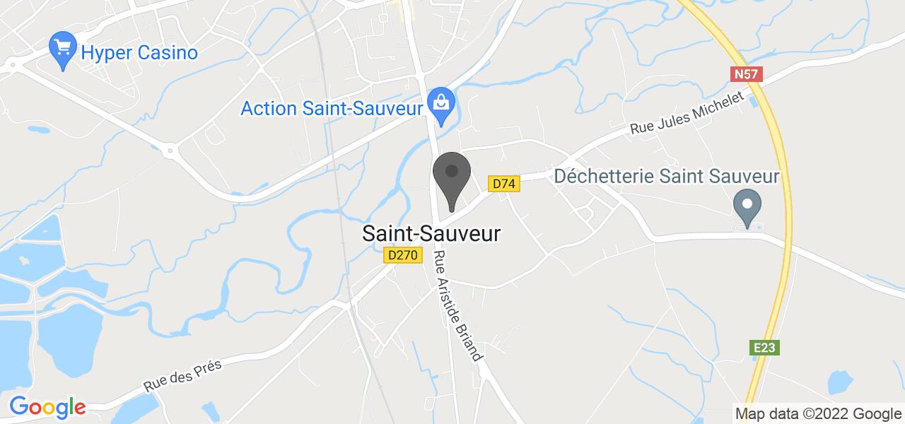 Plan d'accès — Chez maxim