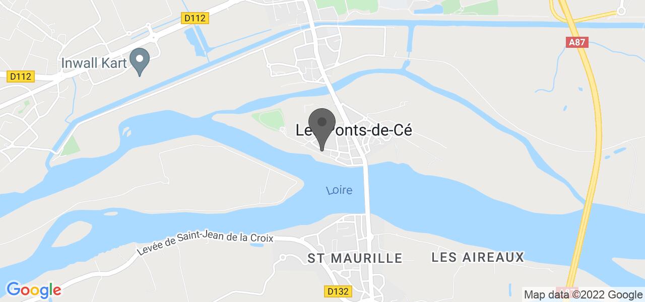 Plan d'accès — Les 3 Lieux - Le Restaurant