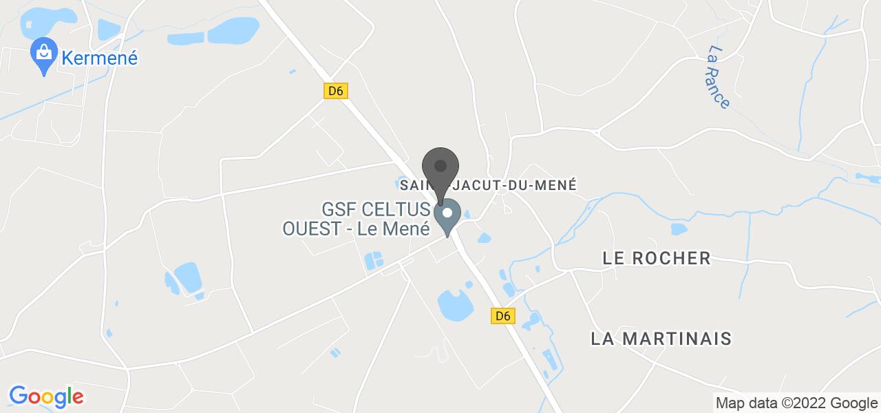 Plan d'accès — Le Café des Amis