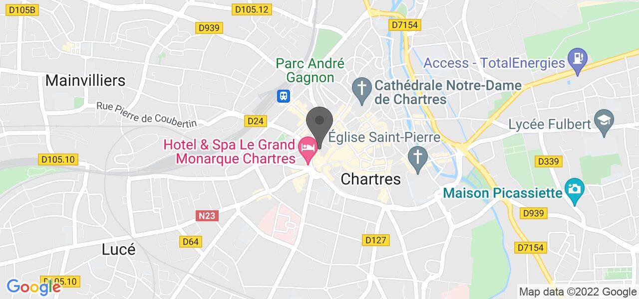 Plan d'accès — Le Marigny