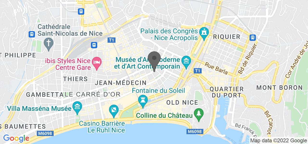 Plan d'accès — la mise au verre