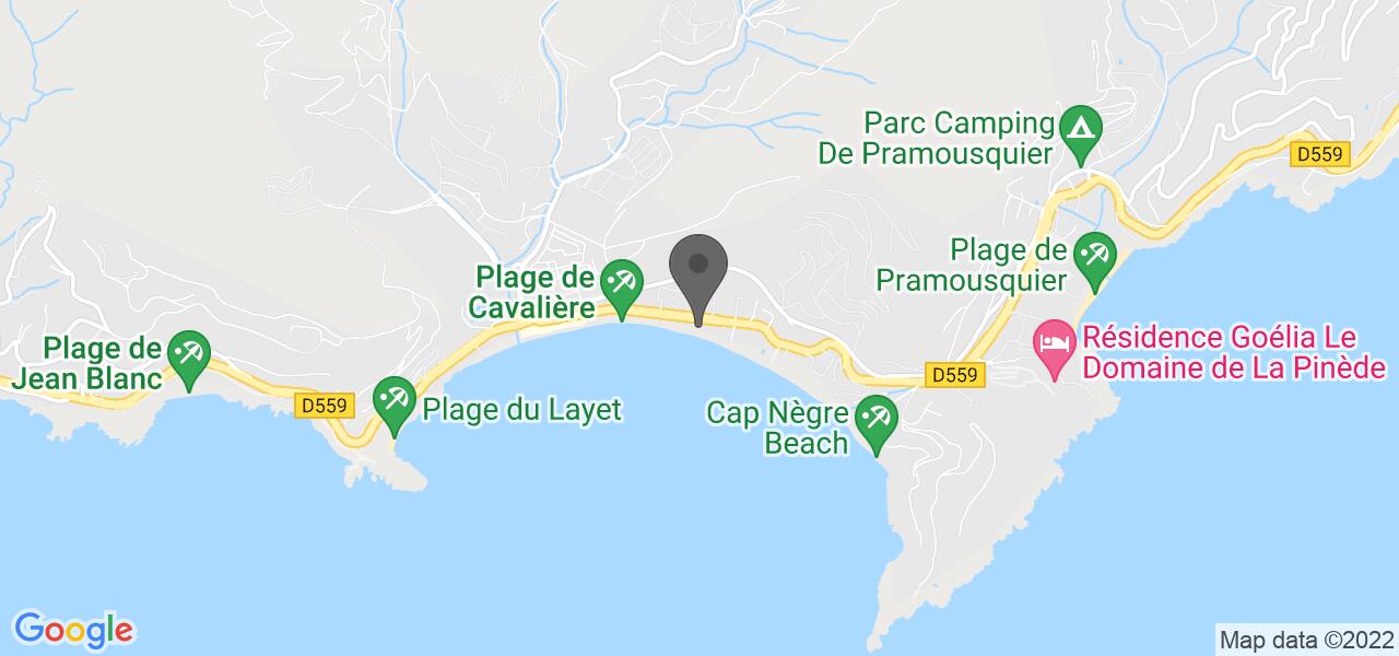 Anfahrtsplan — Les Sables d'Or