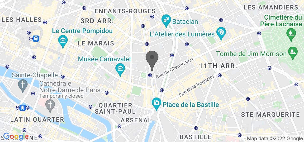 Plan d'accès — Caffé Créole