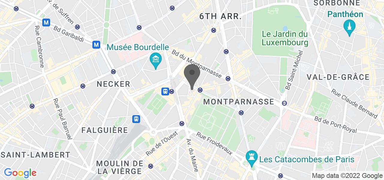 Plan d'accès — Café Bohème