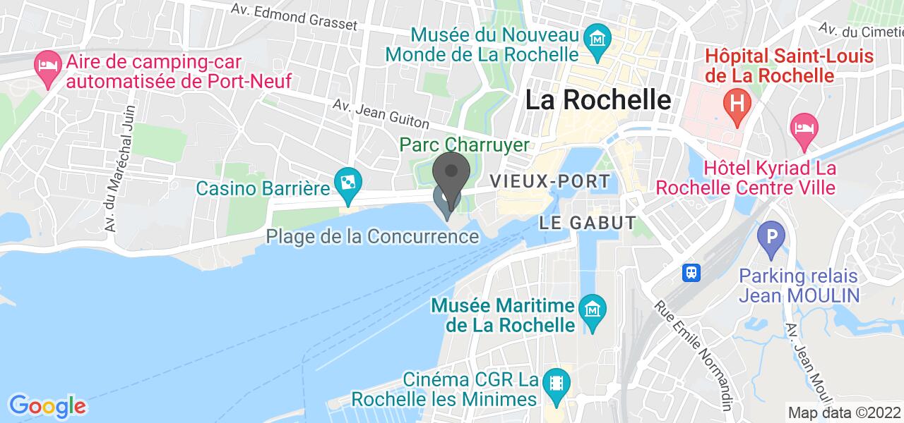 Plan d'accès — Christopher Coutanceau