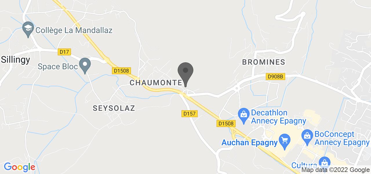 Plan d'accès — Monte Bianco