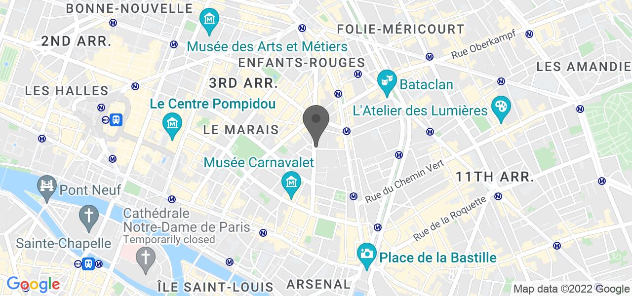 Plan d'accès — Comptoir Turenne