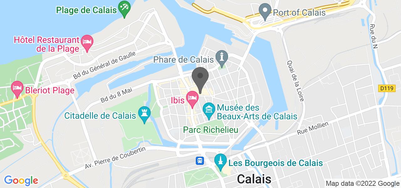 Plan d'accès — Tonnerre de Brest