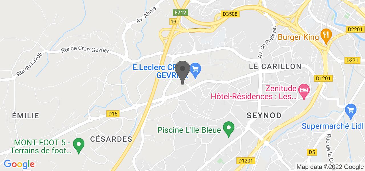 Plan d'accès — Karousel (Hôtel Kyriad)