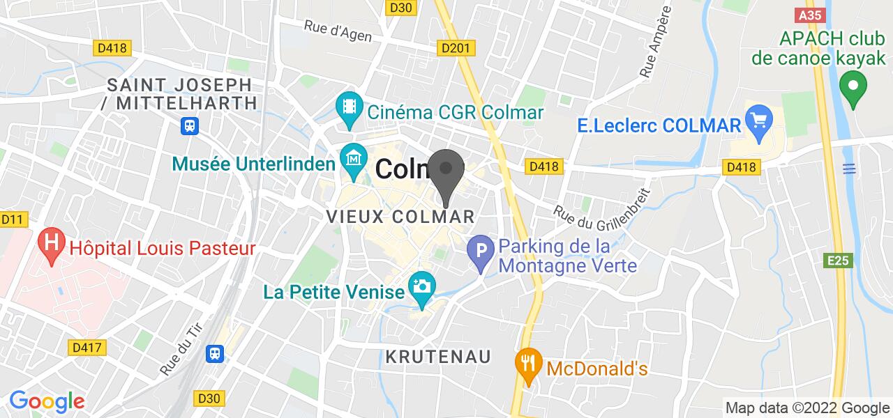 Plan d'accès — Le Petit Schlossberg