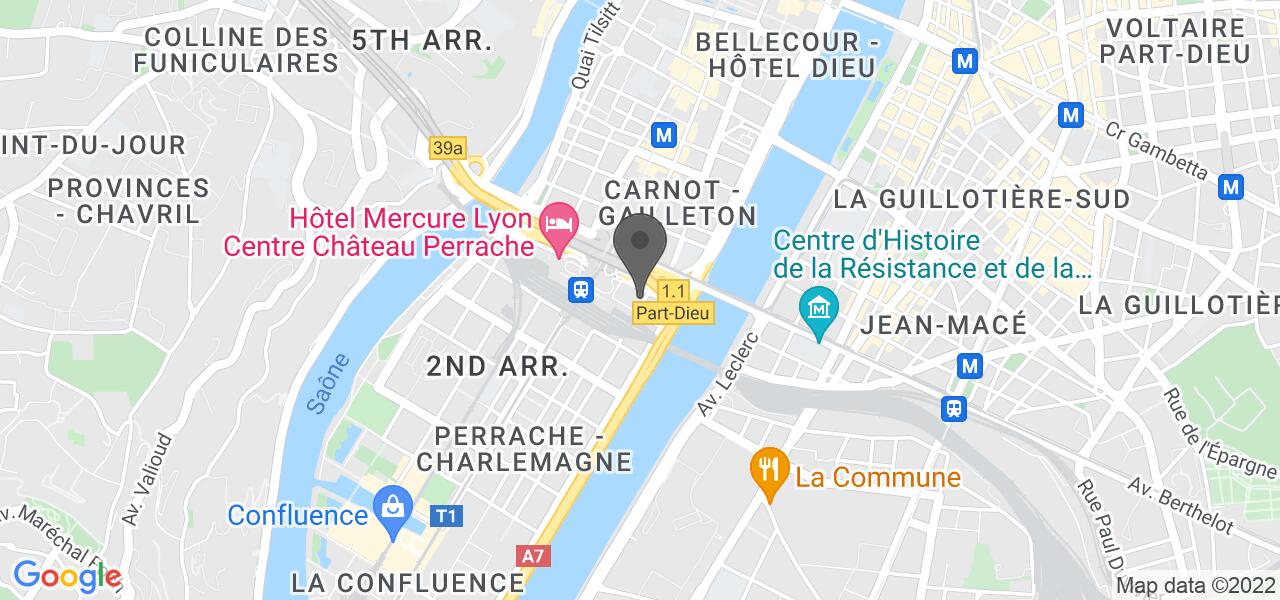 Plan d'accès — Brasserie Georges