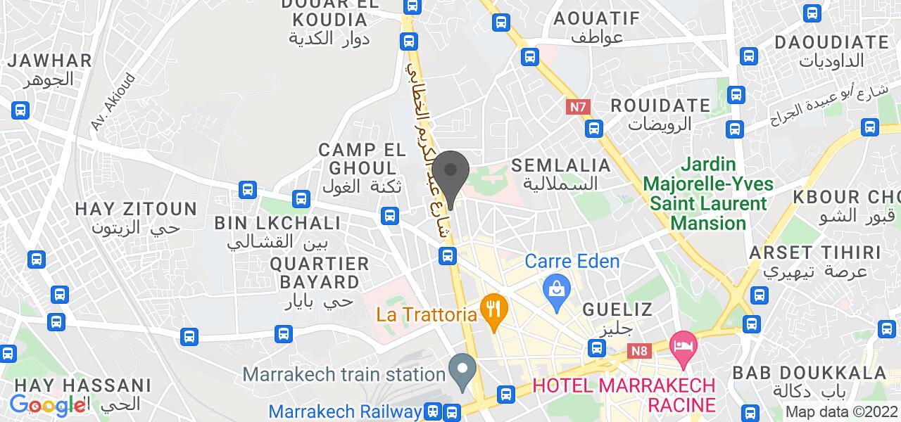 Access map — Fayrouz Marrakech