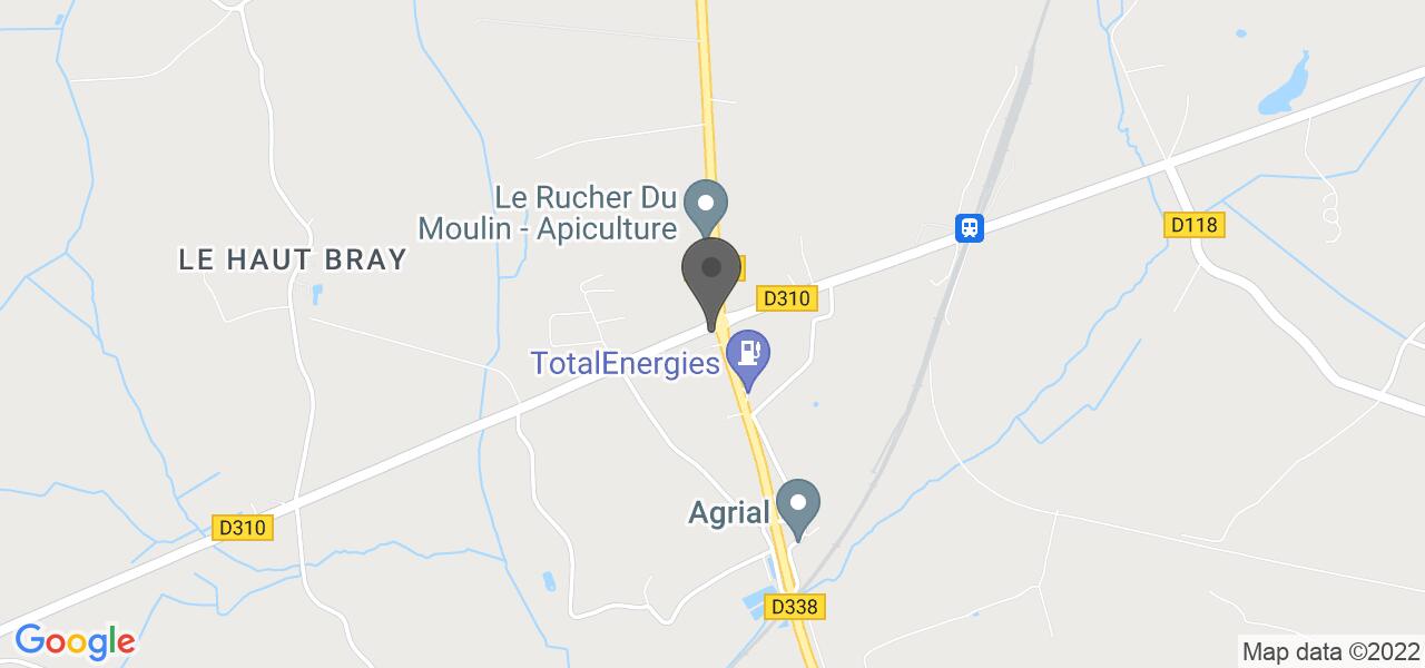 Plan d'accès — LE SAINT GERMAIN