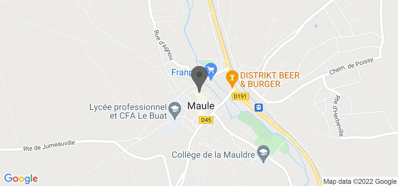 Plan d'accès — La Case de Babette