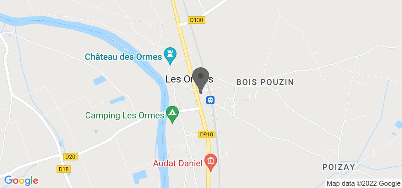 Plan d'accès — Le Relais du Cheval Blanc