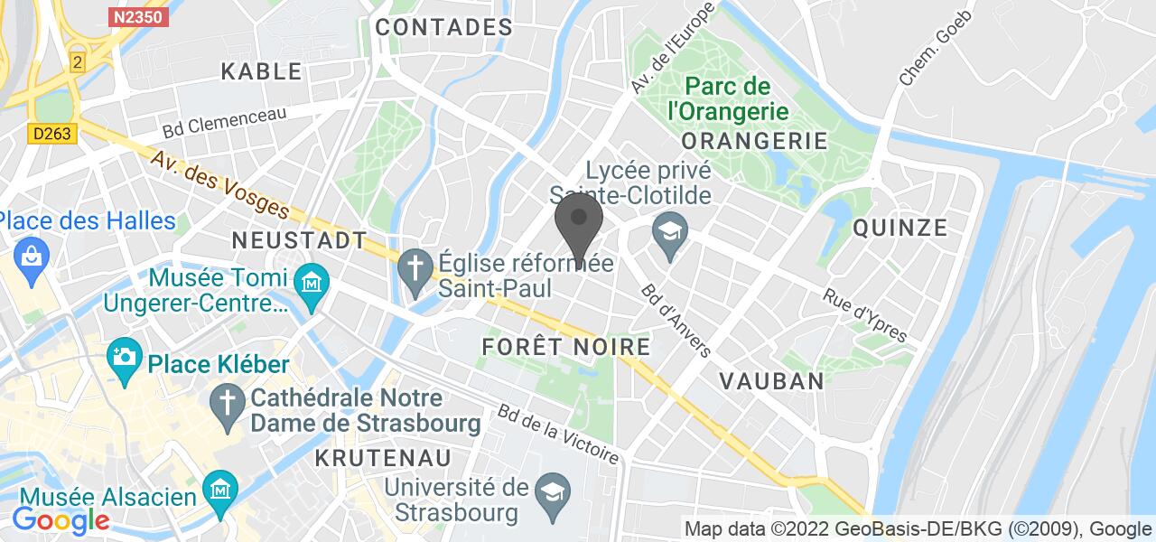 Access map — Les Funambules