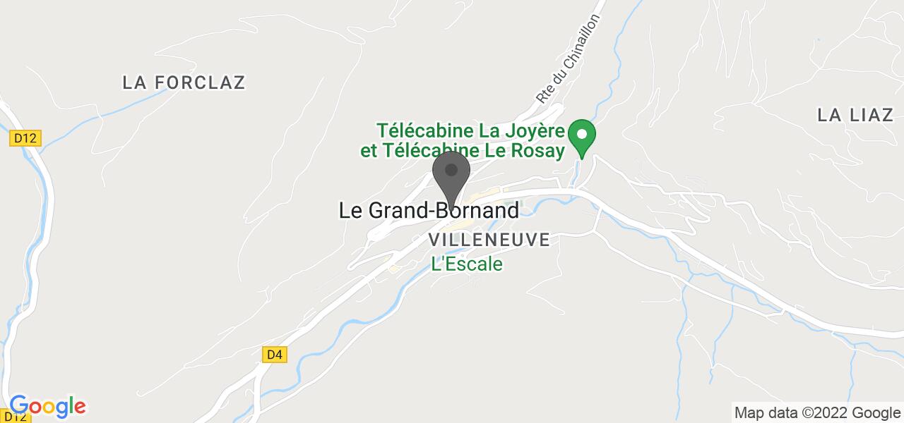 แผนที่การเดินทาง — La Croix Saint Maurice