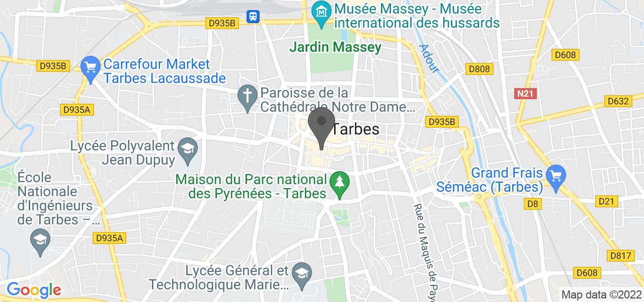 Plan d'accès — L'atelier des saisons