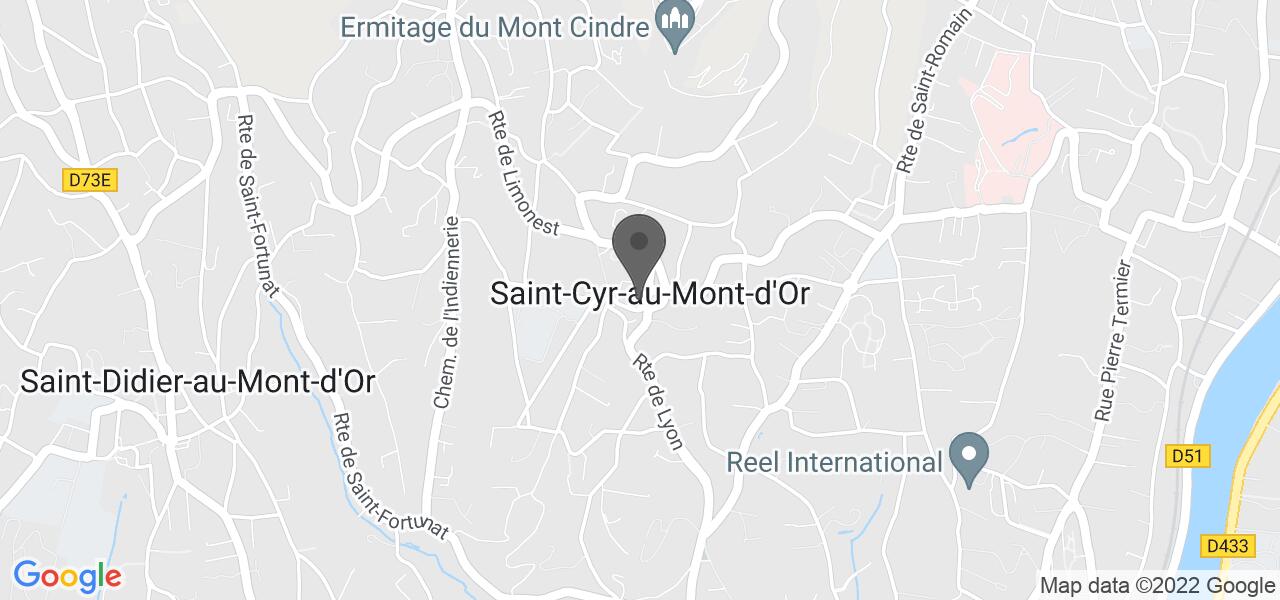 Plan d'accès — Brasserie des Monts d'Or