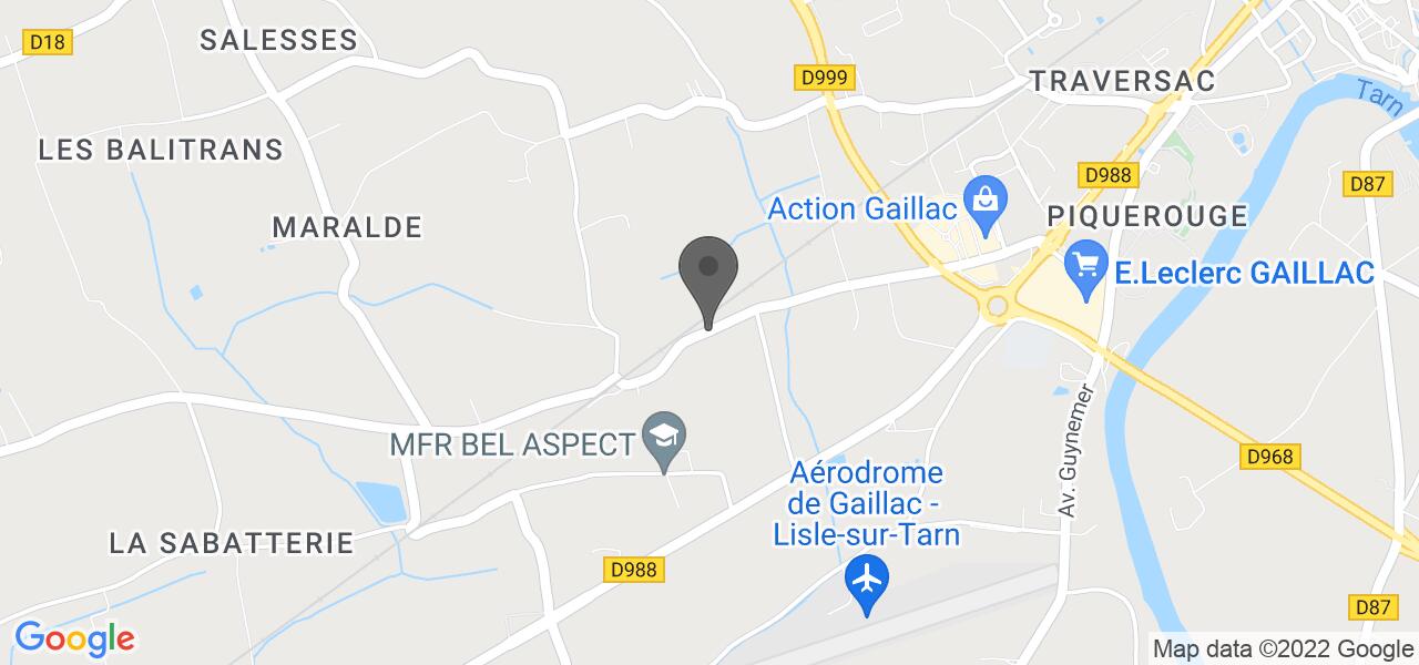 Plan d'accès — Chez Fernand