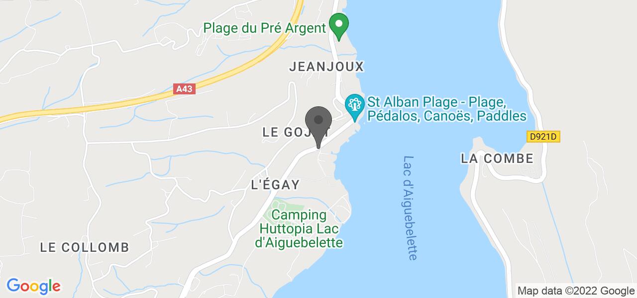 Access map — Bistrot du Lac