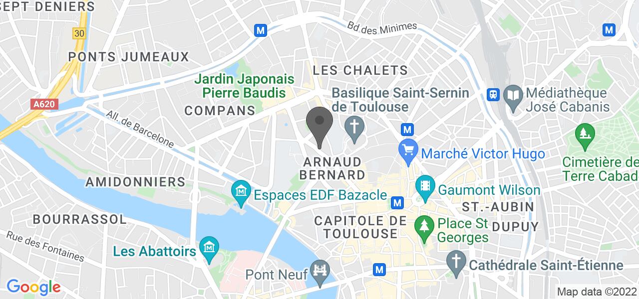 Plan d'accès — Le Saint Sauvage