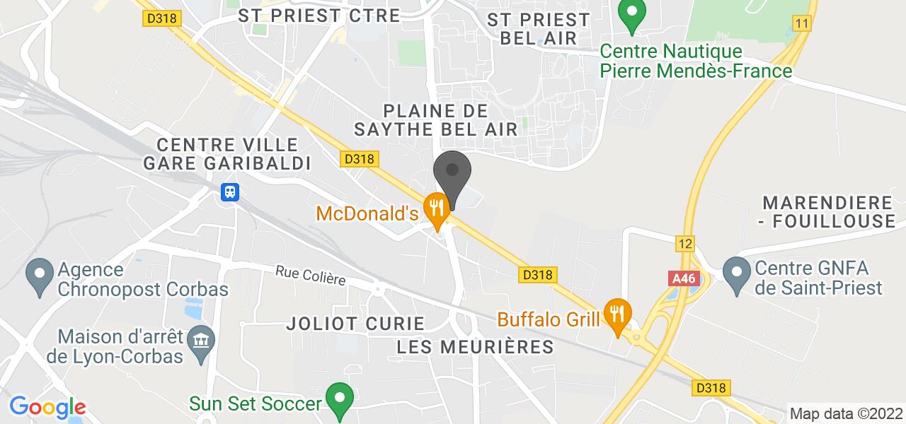 Mappa di accesso — Le Petit Colibri