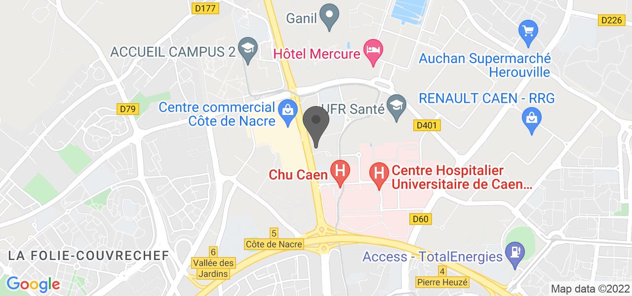Plan d'accès — Buffalo Grill Caen