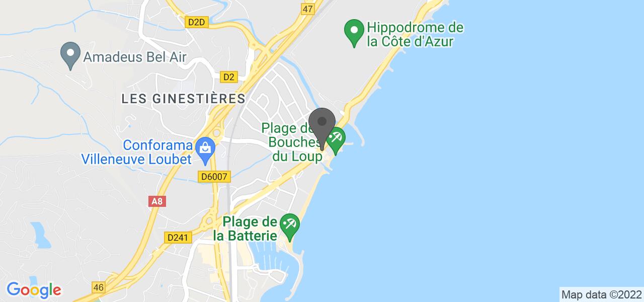 Mappa di accesso — Le Festival de la Moule