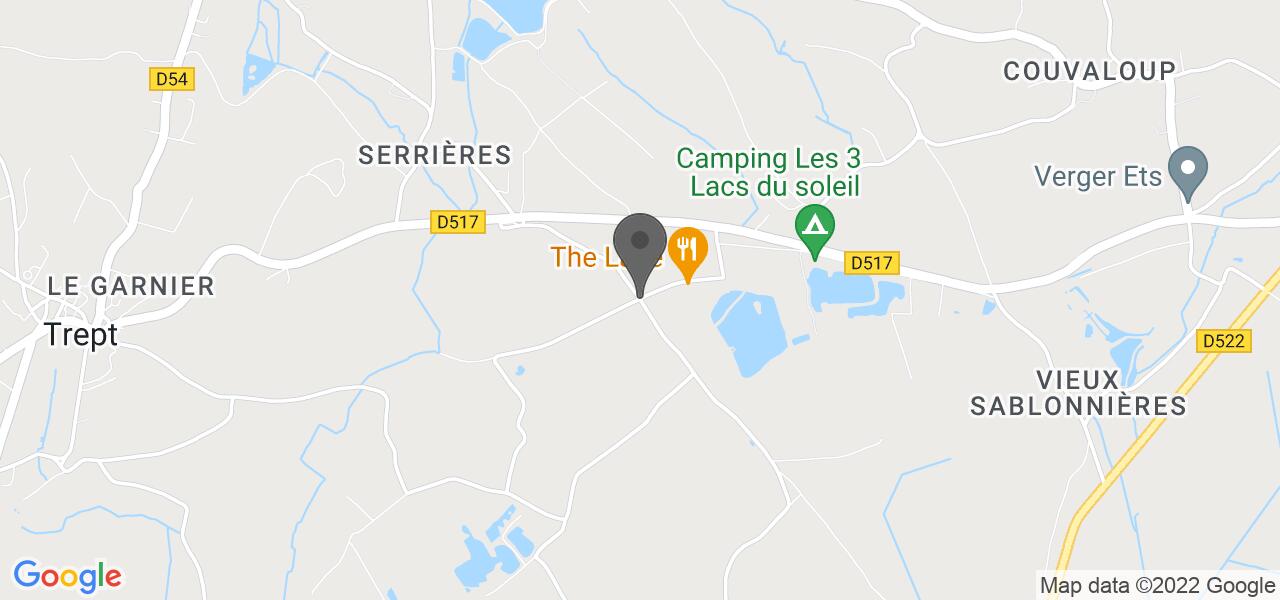 Plan d'accès — Pizzeria de la Plage