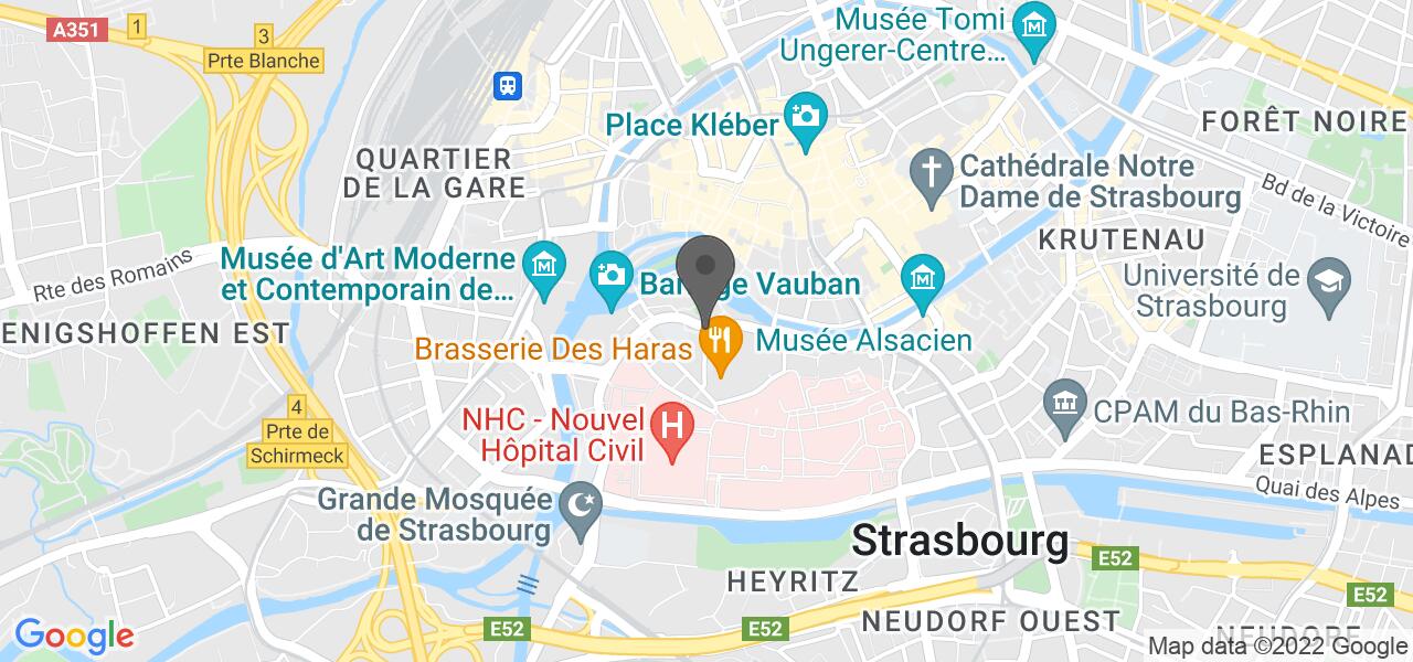 Access map — Le Boccaccio