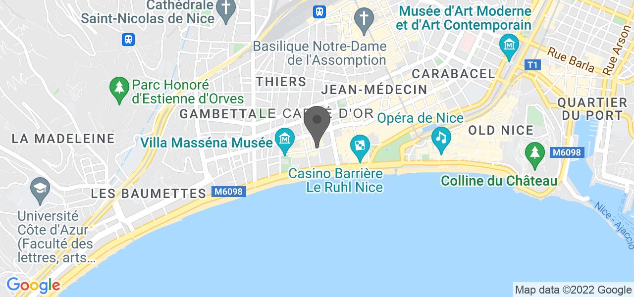 Anfahrtsplan — Le Comptoir Libanais