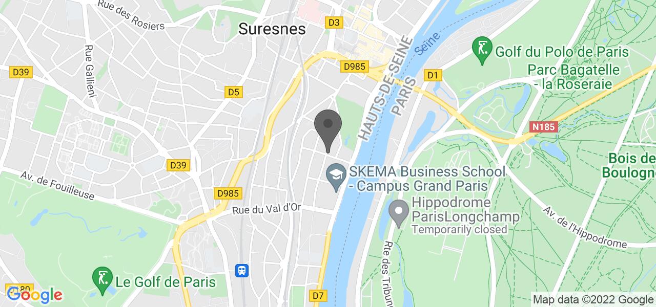 Plan d'accès — Bistrot des Toqués.