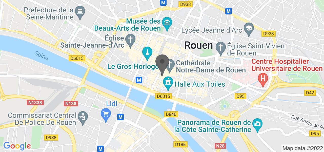Plan d'accès — Brasserie Paul