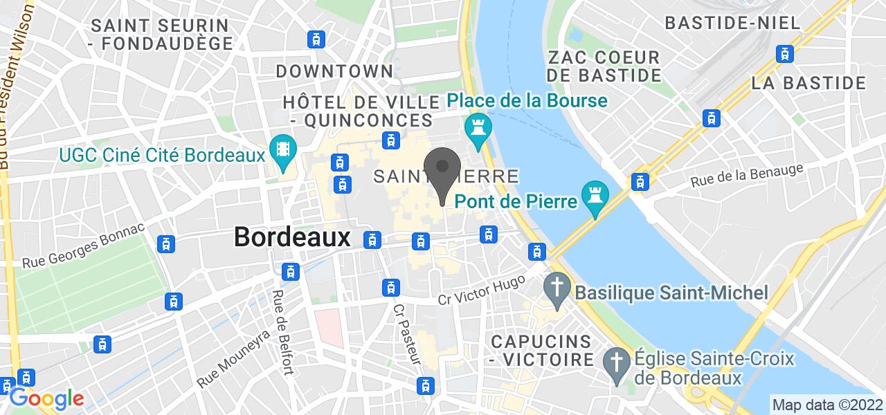 Mapa de acceso — Le Saint Georges