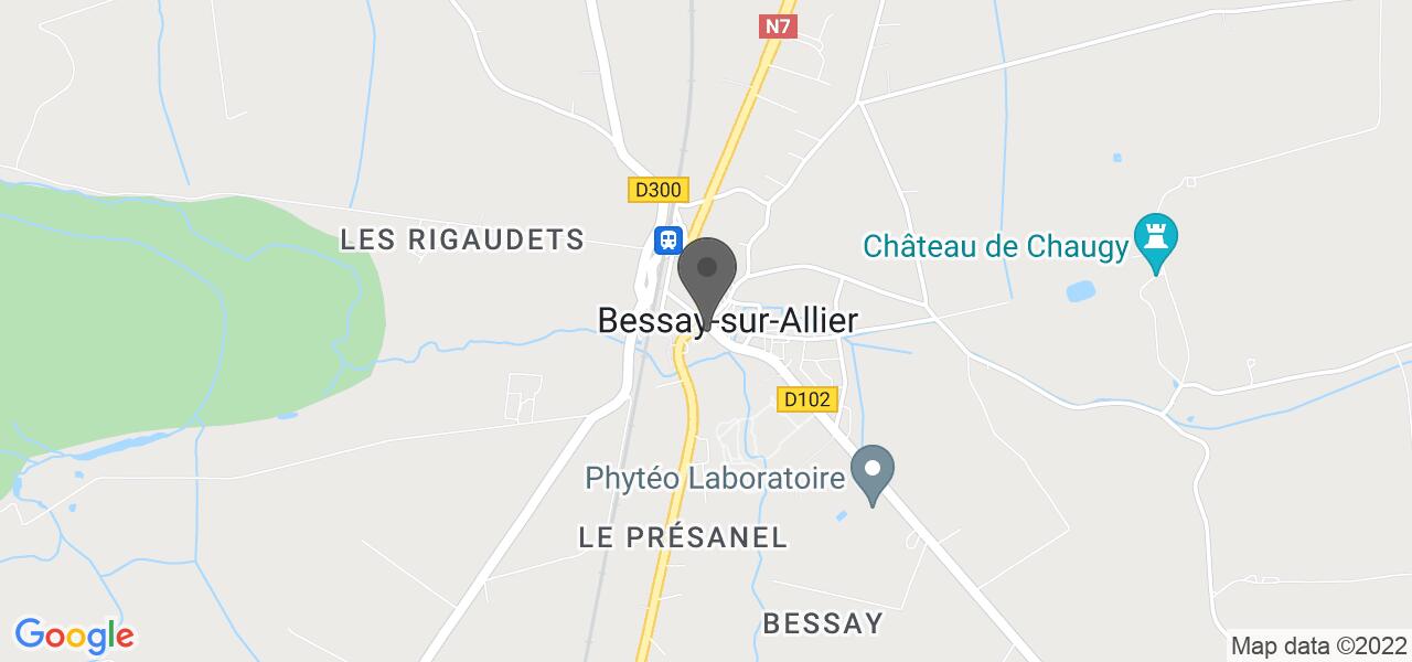 Plan d'accès — Les Platanes