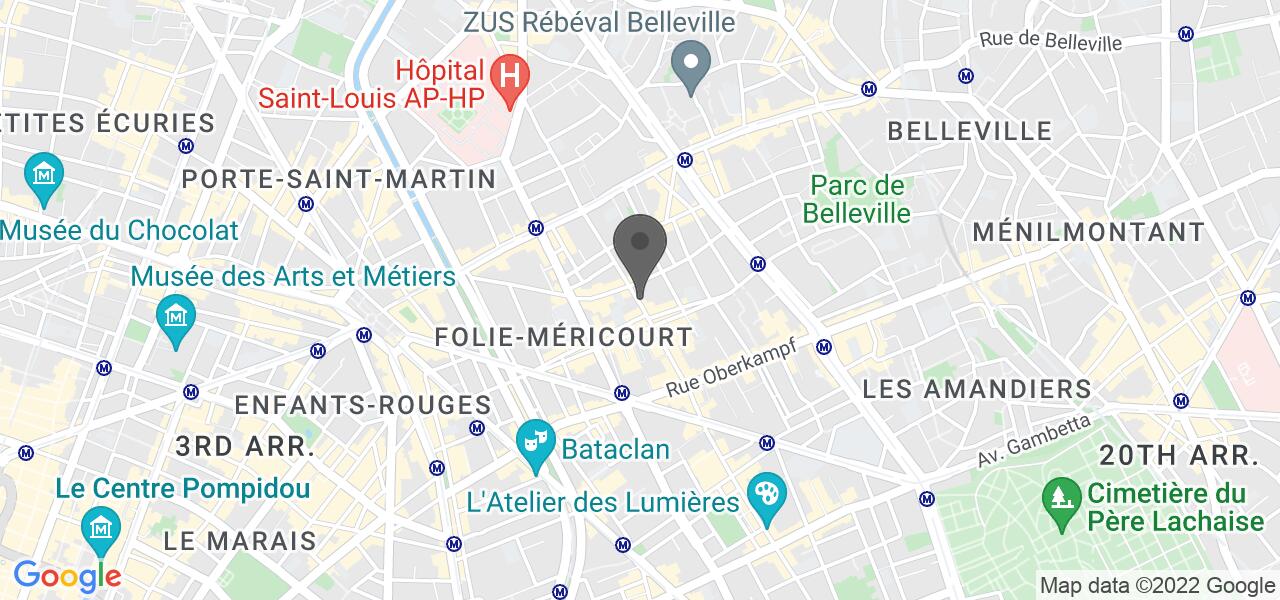 Plan d'accès — le petit bleu