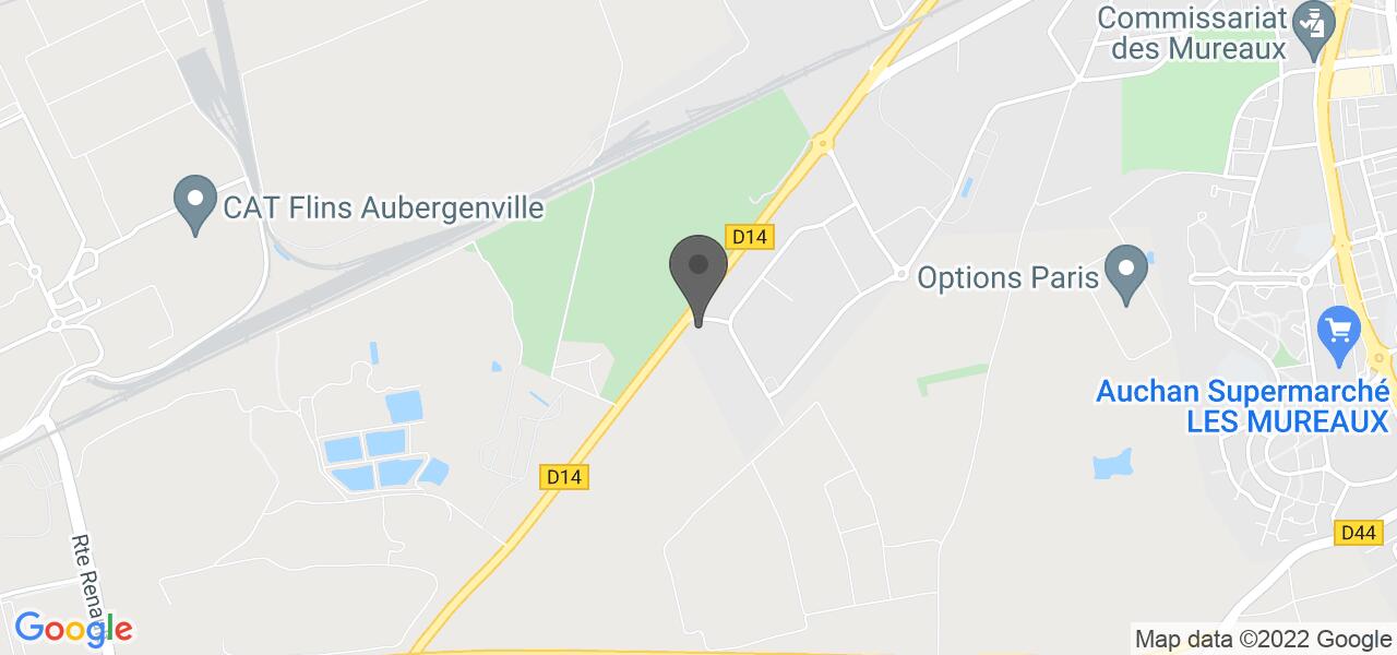Plan d'accès — Buffalo Grill Les Mureaux