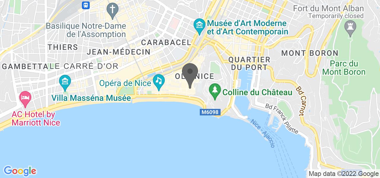 Plan d'accès — Café Marché