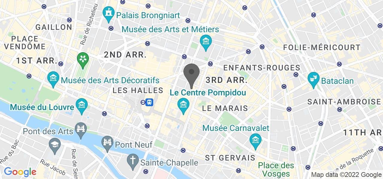 Plan d'accès — Ambassade d’Auvergne