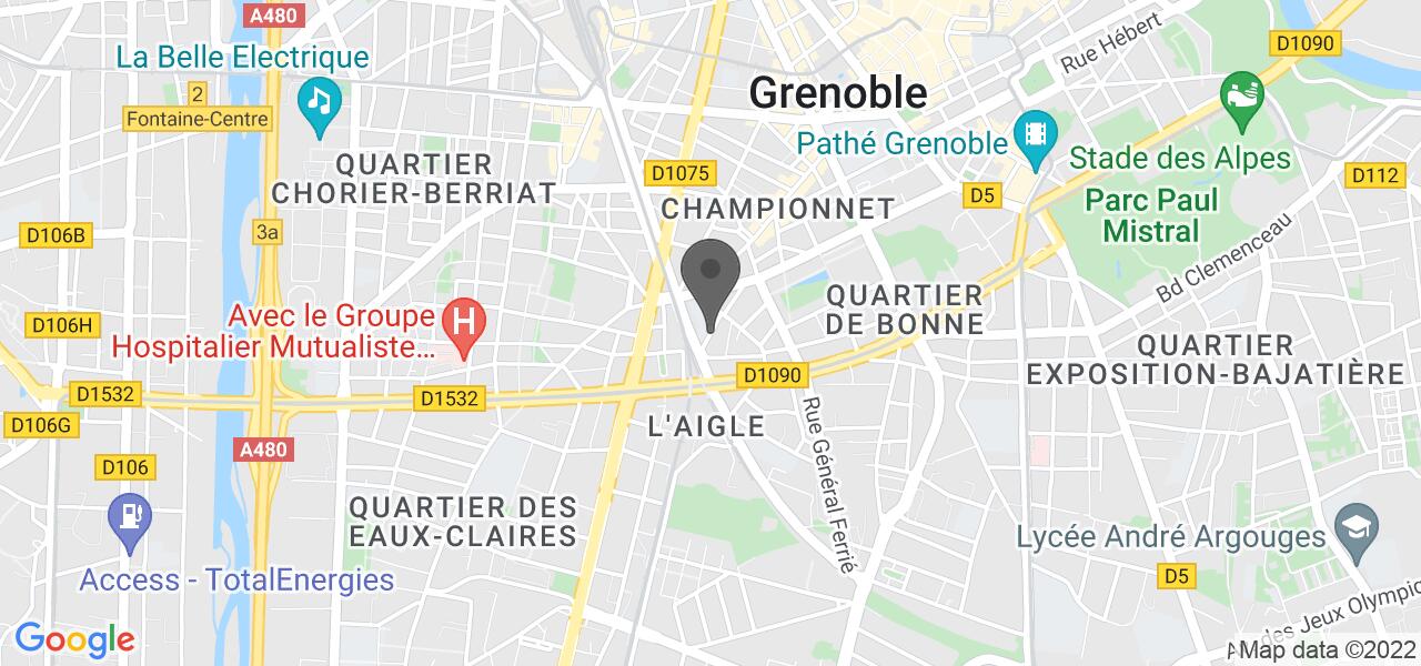 Plan d'accès — Ma carriole à ravioles -Food truck-
